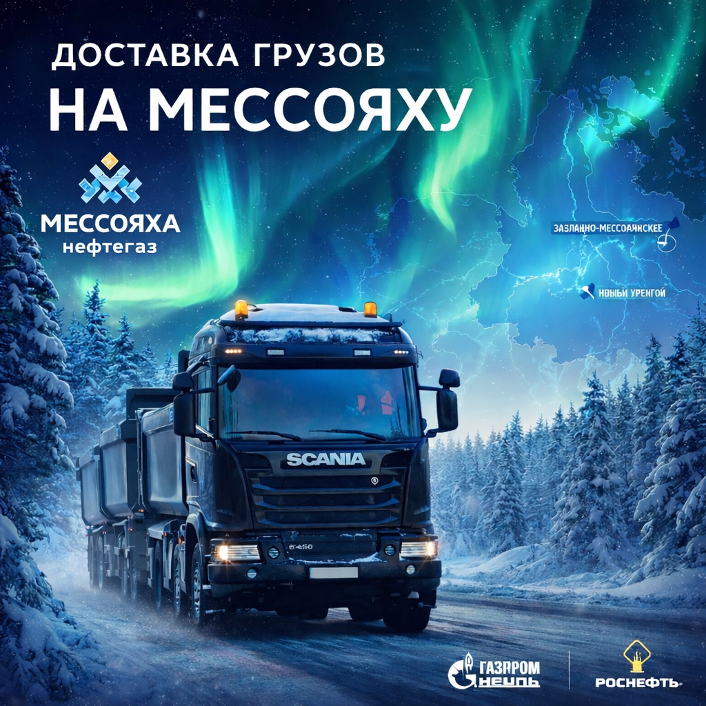 Логистика на Крайний Север Мессояха