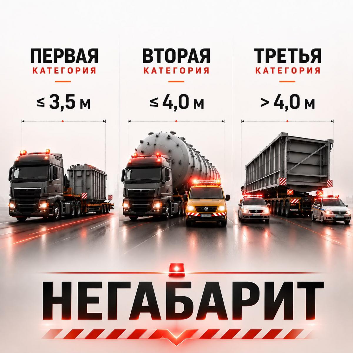 Первая категория негабарита