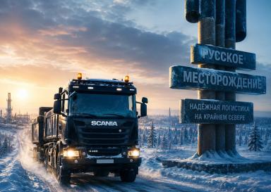 Доставка грузов на Русское месторождение